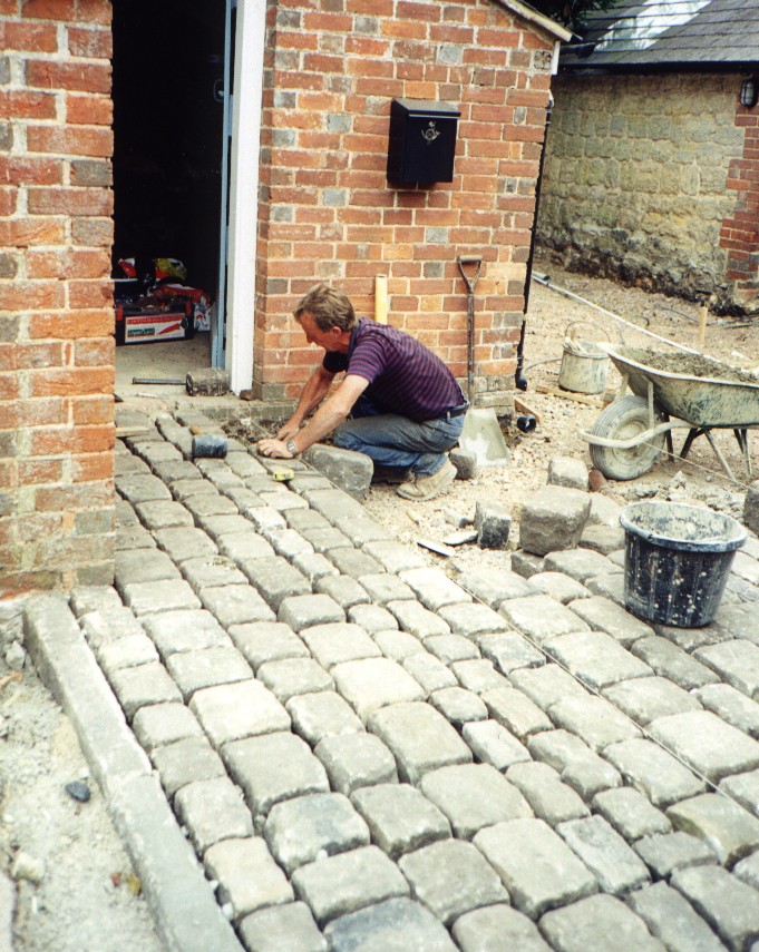 Laying Paving